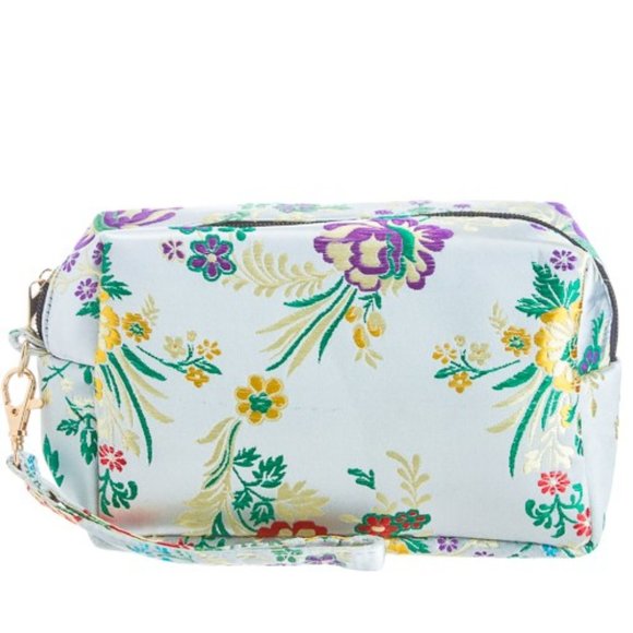 Floral Print Makeup Bag / Case - Brand New!! - Picture 1 of 2